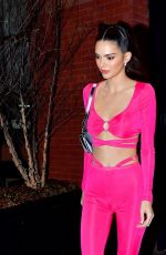 KENDALL JENNER Night Out in New York 02/08/2020