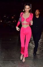 KENDALL JENNER Night Out in New York 02/08/2020