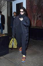 KENDALL JENNER Night Out in New York 02/09/2020