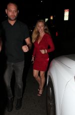 KENDRA WILKINSON Leaves Warwick in Hollywood 02/06/2020