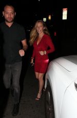 KENDRA WILKINSON Leaves Warwick in Hollywood 02/06/2020