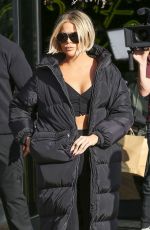 KHLOE KARDASHIAN and Scott Disick Out for Coffee in Woodland Hills 02/21/2020