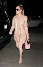 KHLOE KARDASHIAN at Carousel Restaurant in Glendale 02/19/2020