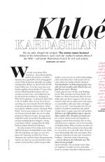 KHLOE KARDASHIAN in Cosmopolitan Magazine, Germany March 2020