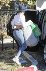 KHLOE KARDASHIAN Out and About in Woodland Hills 02/04/2020