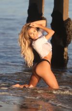 KHLOE TERAE for 138 Water Photoshoot at a Beach in Malibu 02/06/2020