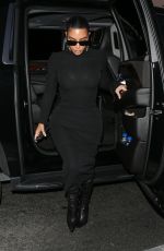 KIM KARDASHIAN Arrives at Mastro