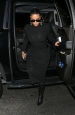 KIM KARDASHIAN Arrives at Mastro