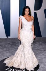 KIM KARDASHIAN at 2020 Vanity Fair Oscar Party in Beverly Hills 02/09/2020