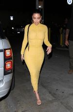 KIM KARDASHIAN at Carousel Restaurant in Glendale 02/19/2020