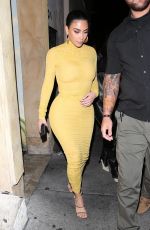 KIM KARDASHIAN at Carousel Restaurant in Glendale 02/19/2020