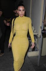 KIM KARDASHIAN at Carousel Restaurant in Glendale 02/19/2020