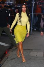 KIM KARDASHIAN Heading to Good Morning America in New York 02/05/2020