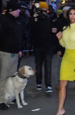 KIM KARDASHIAN Heading to Good Morning America in New York 02/05/2020