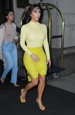KIM KARDASHIAN Heading to Good Morning America in New York 02/05/2020