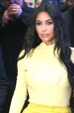 KIM KARDASHIAN Heading to Good Morning America in New York 02/05/2020
