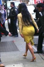 KIM KARDASHIAN Heading to Good Morning America in New York 02/05/2020