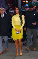 KIM KARDASHIAN Leaves Her Hotel in New York 02/05/2020