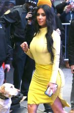 KIM KARDASHIAN Leaves Her Hotel in New York 02/05/2020