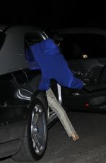 KIM KARDASHIAN Leaves Paris Hilton
