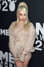 KIM PETRAS at NME Awards 2020 in London 02/12/2020