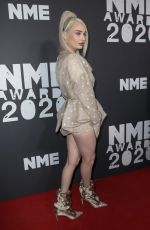 KIM PETRAS at NME Awards 2020 in London 02/12/2020