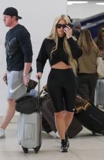 KIM ZOLCIAK and BRIELLE BIERMANN at LAX Airport in Los Angeles 02/07/2020