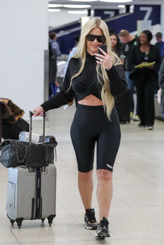 KIM ZOLCIAK and BRIELLE BIERMANN at LAX Airport in Los Angeles 02/07/2020