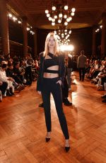 KIMBERLEY GARNER at Aadnevik Fashion Show at London Fashion Week 02/18/2020
