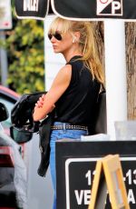 KIMBERLY STEWART Barefoot Out in Los Angeles 02/27/2020