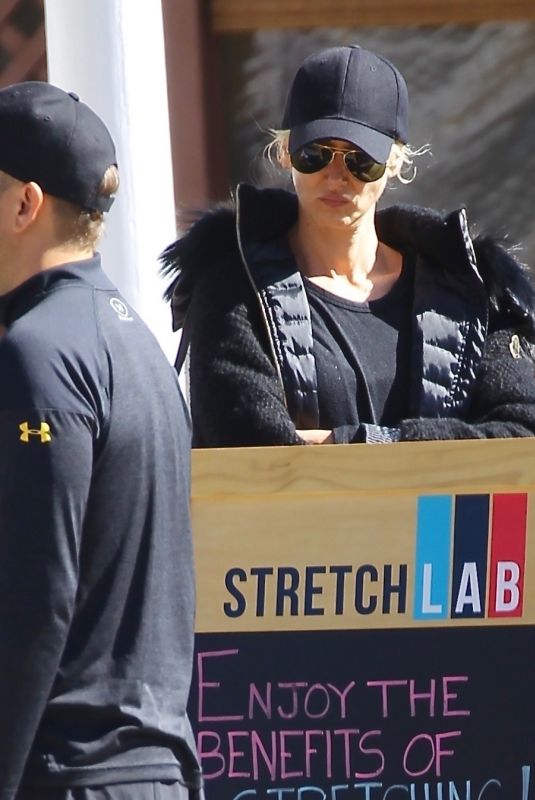 KIMBERLY STEWART Out in Los Angeles 02/06/2020