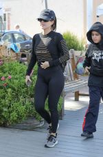 KOURTNEY KARDASHIAN in Leggings Out in Calabasas 02/15/2020