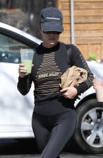 KOURTNEY KARDASHIAN in Leggings Out in Calabasas 02/15/2020