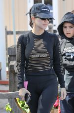 KOURTNEY KARDASHIAN in Leggings Out in Calabasas 02/15/2020