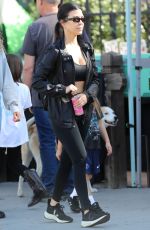 KOURTNEY KARDASHIAN Out and About in Los Angeles 02/01/2020