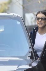 KOURTNEY KARDASHIAN Out and About in West Hollywood 02/23/2020