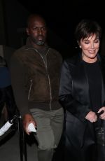 KRIS JENNER Arrives at Tom Ford Fashion Show in Los Angeles 02/07/2020