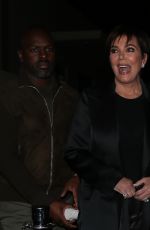 KRIS JENNER Arrives at Tom Ford Fashion Show in Los Angeles 02/07/2020
