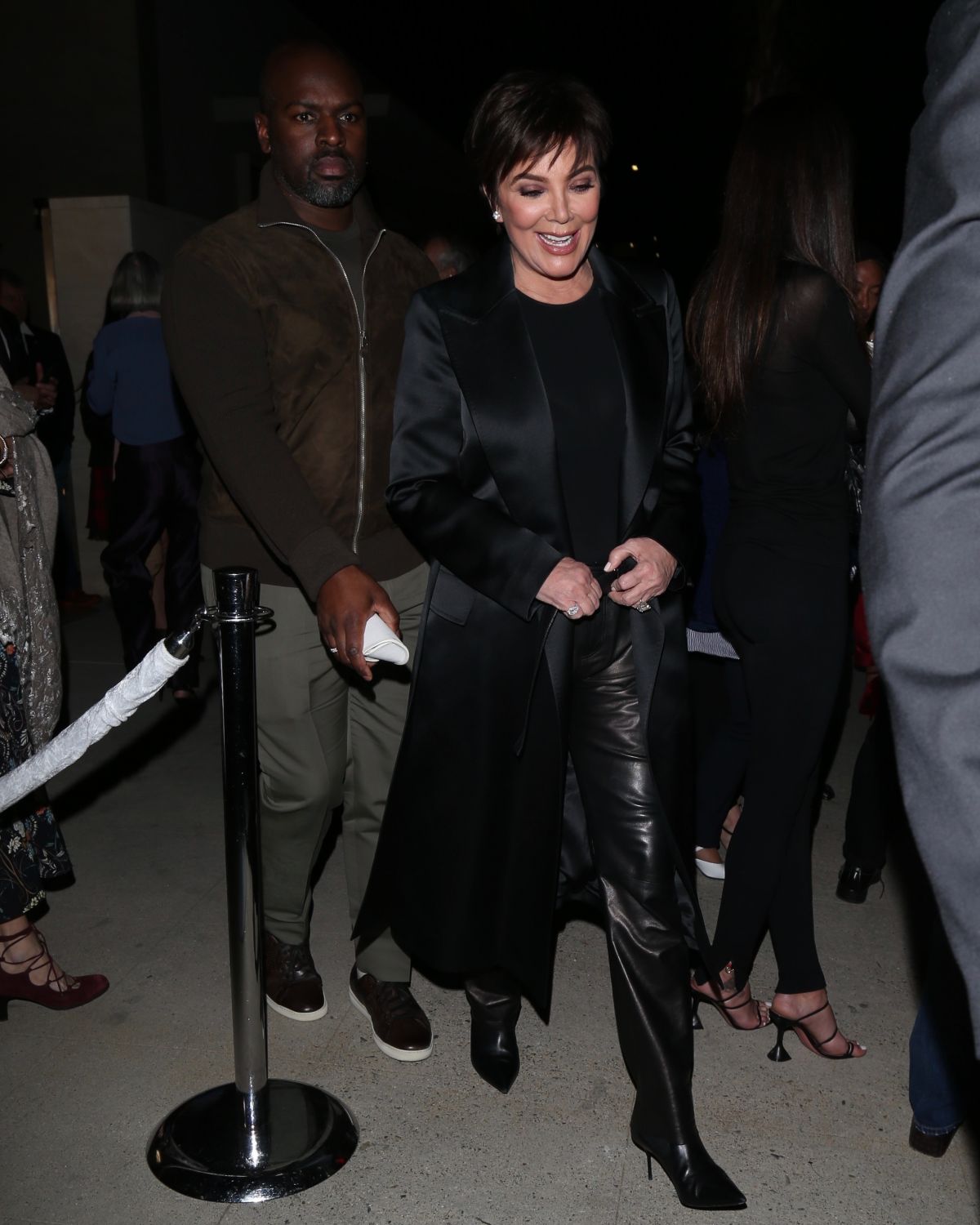 KRIS JENNER Arrives at Tom Ford Fashion Show in Los Angeles 02/07/2020 ...
