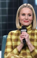 KRISTEN BELL at Build Series in New York 02/21/2020