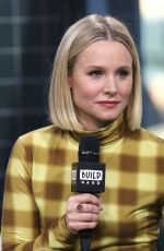 KRISTEN BELL at Build Series in New York 02/21/2020