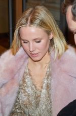 KRISTEN BELL Leaves Hotel Kempinski 02/18/2020