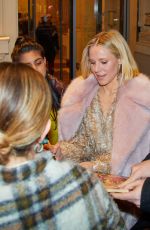KRISTEN BELL Leaves Hotel Kempinski 02/18/2020