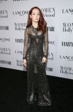 KSENIA SOLO at Vanity Fair & Lancome Toast Women in Hollywood in Los Angeles 02/06/2020