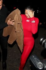 KYLIE JENNER Arrives at Nice Guy in West Hollywood 02/12/2020