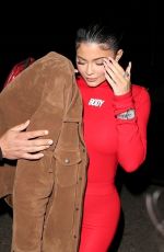 KYLIE JENNER Arrives at Nice Guy in West Hollywood 02/12/2020