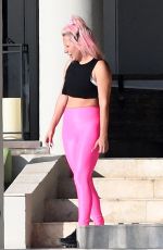LADY GAGA Working at a Gym in Miami 02/03/2020