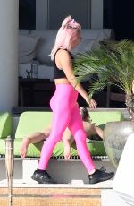 LADY GAGA Working at a Gym in Miami 02/03/2020