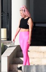 LADY GAGA Working at a Gym in Miami 02/03/2020