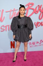 LANA CONDOR at To All the Boys: P.S. I Still Love You Premiere in Hollywood 02/03/20
